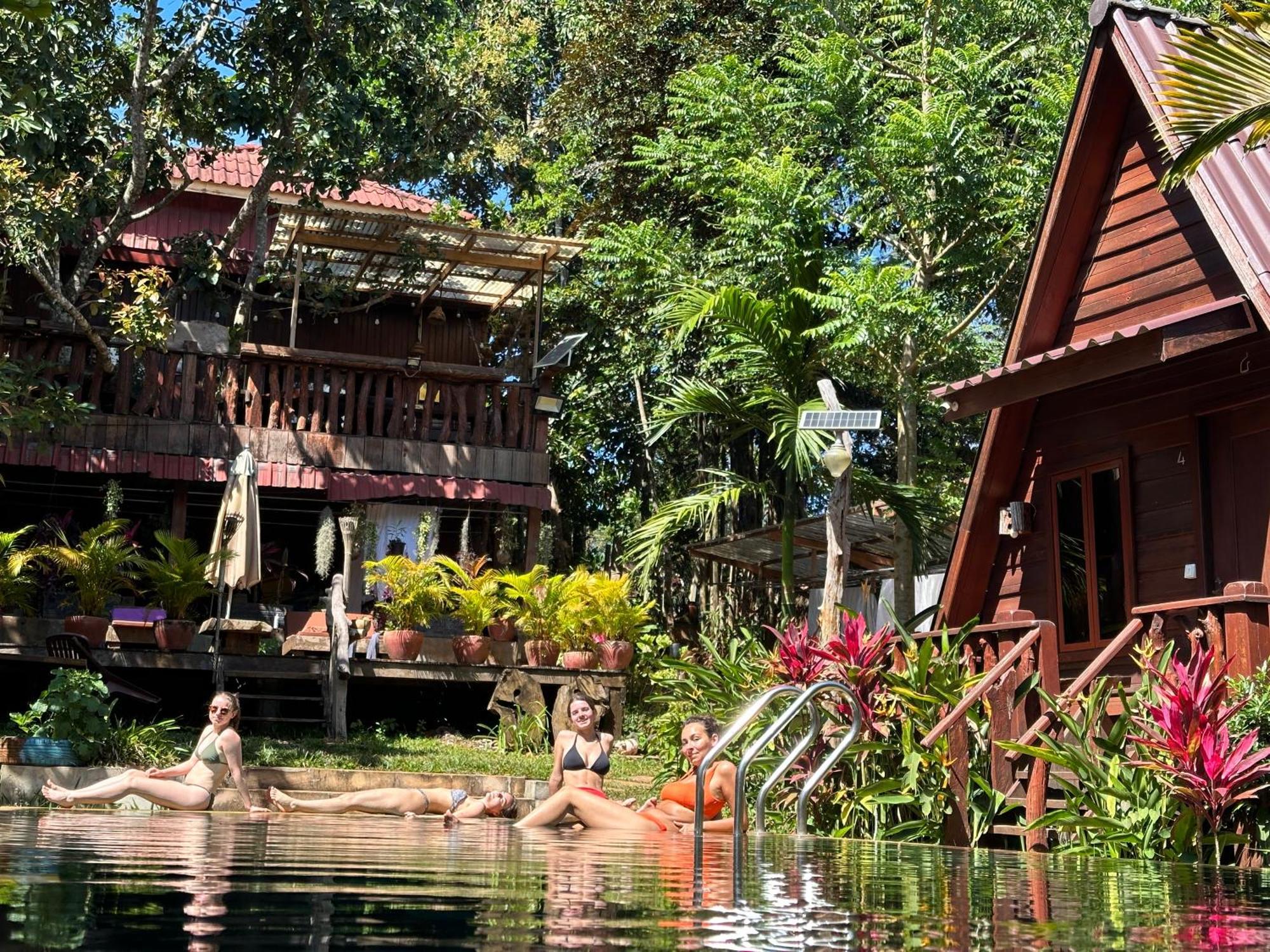 Mondulkiri Pizza Bungalows Sen Monourom Bagian luar foto